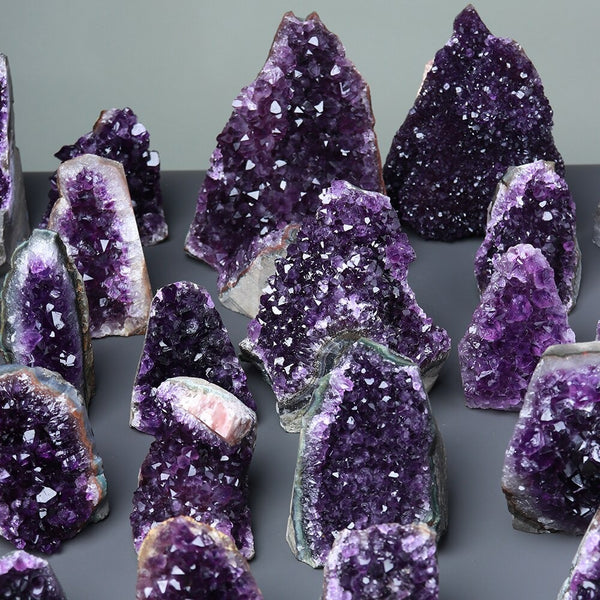 Purple Amethyst Crystal Cluster-ToShay.org