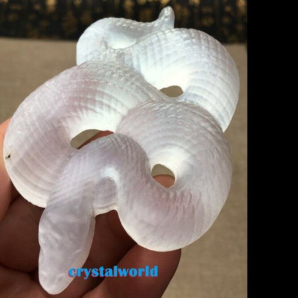 White Selenite Snake-ToShay.org