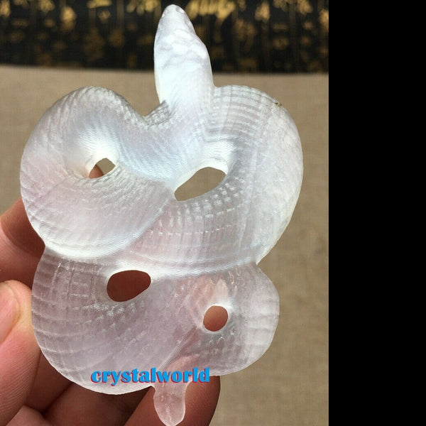 White Selenite Snake-ToShay.org