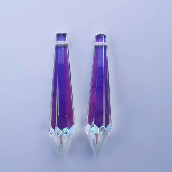 Clear Crystal Icicle Prisms-ToShay.org