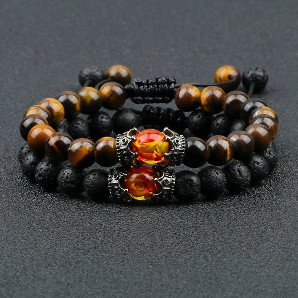 Mixed Crystal Bead Bracelets-ToShay.org