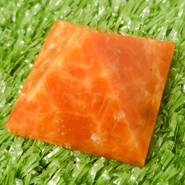 Orange Sunstone Pyramid-ToShay.org