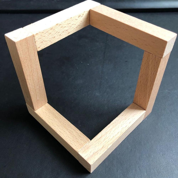 Wood Frame Crystal Ball Stand-ToShay.org