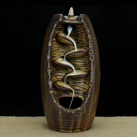 Waterfall Backflow Incense Burner-ToShay.org