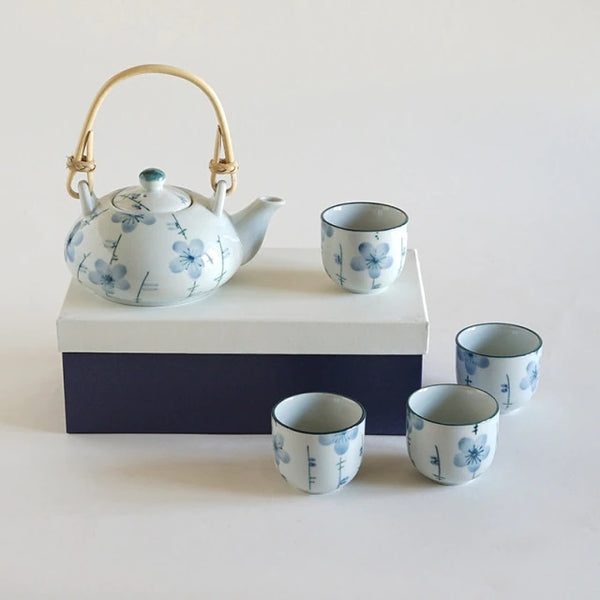 Blue White Ceramic Tea Sets-ToShay.org