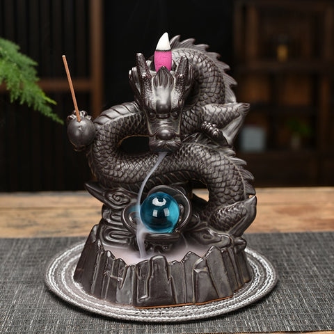 Dragon Incense Burner-ToShay.org