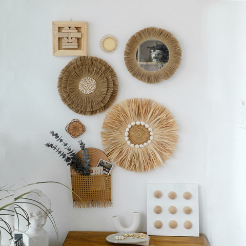 Straw Wall Decor-ToShay.org