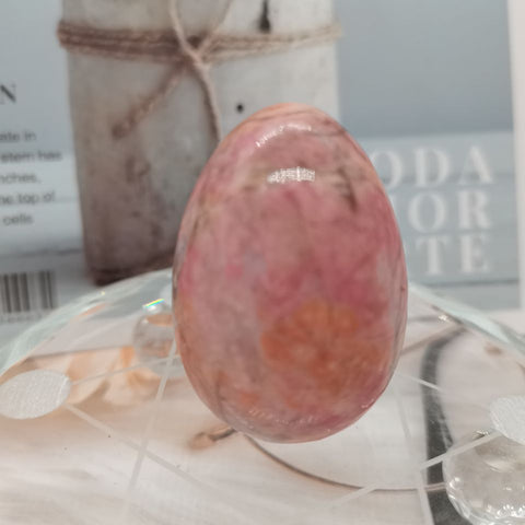 Pink Rose Quartz Egg-ToShay.org