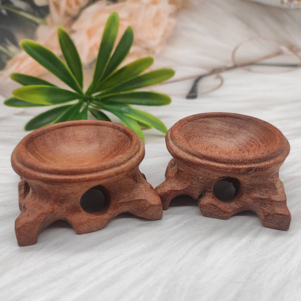 Wood Crystal Ball Holder-ToShay.org