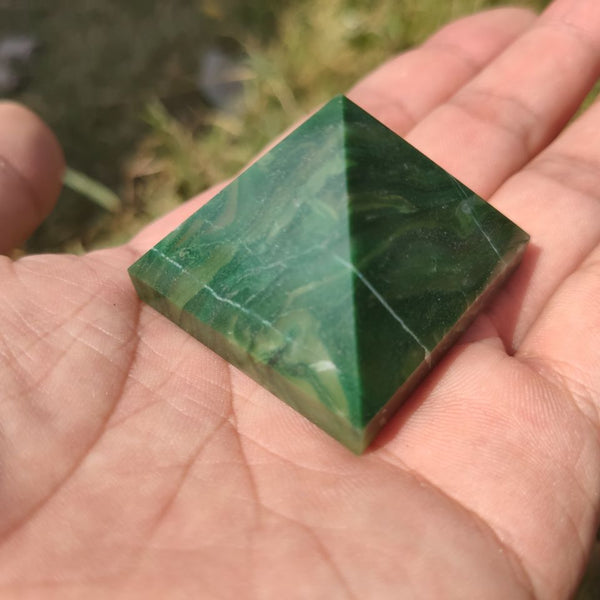 Green Turquoise Pyramid-ToShay.org