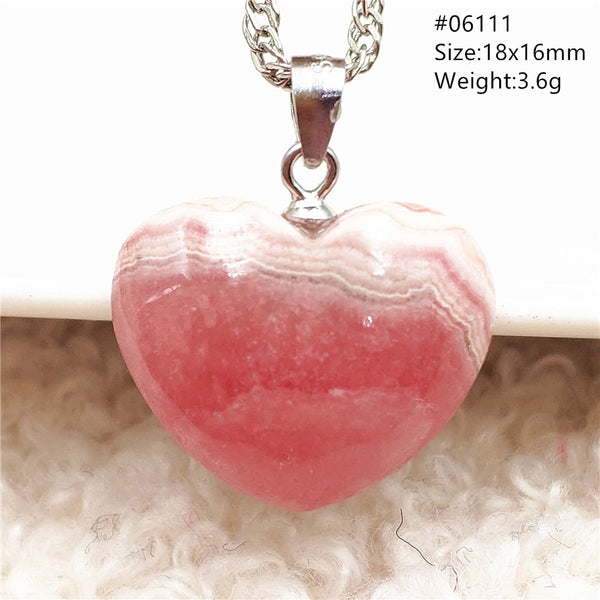 Red Rhodochrosite Pendant-ToShay.org