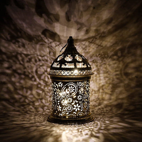 Moroccan LED Lantern-ToShay.org