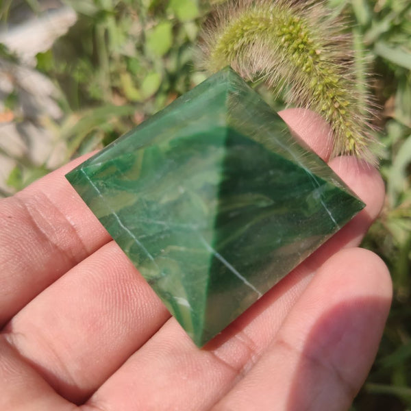 Green Turquoise Pyramid-ToShay.org