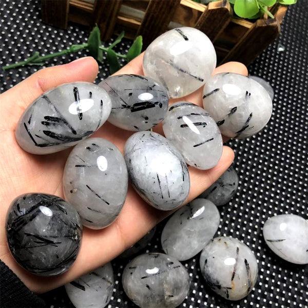 Black Rutilated Quartz Stones-ToShay.org