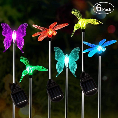 Butterfly Garden Solar Light-ToShay.org