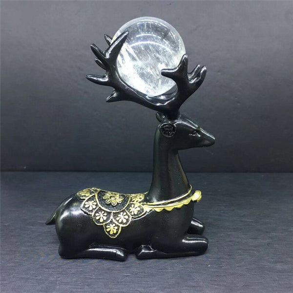 Reindeer Crystal Ball Stand-ToShay.org