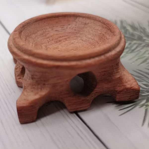 Wood Crystal Ball Stand-ToShay.org