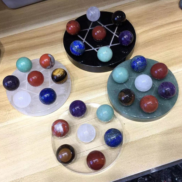 Chakra Crystal Seven Star Array-ToShay.org