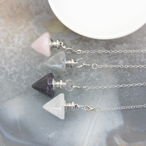 Mixed Crystal Dowsing Pendulums-ToShay.org