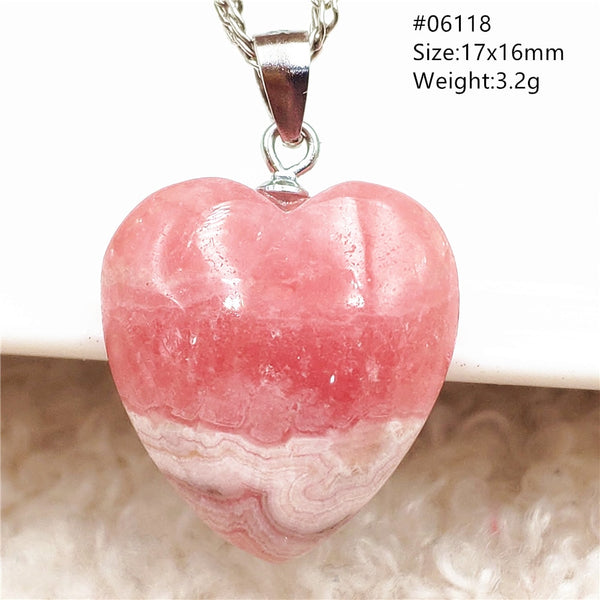 Red Rhodochrosite Pendant-ToShay.org