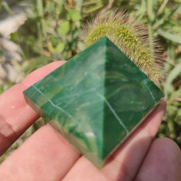 Green Turquoise Pyramid-ToShay.org