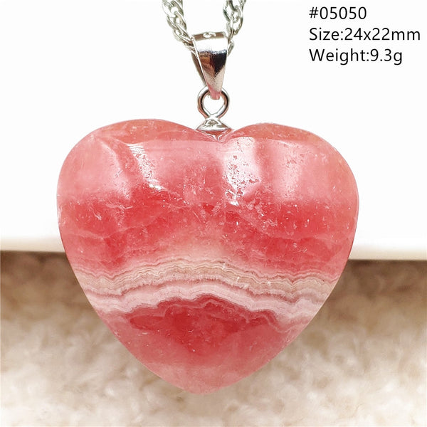 Red Rhodochrosite Pendant-ToShay.org