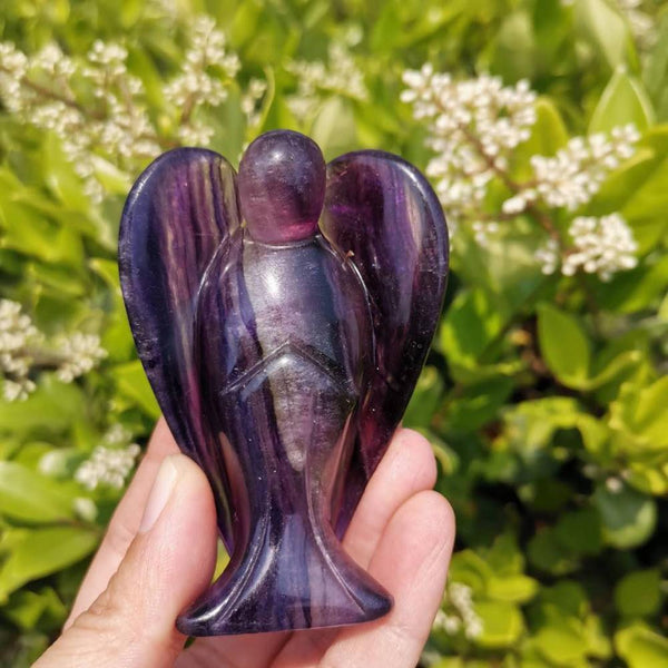 Purple Fluorite Angel-ToShay.org