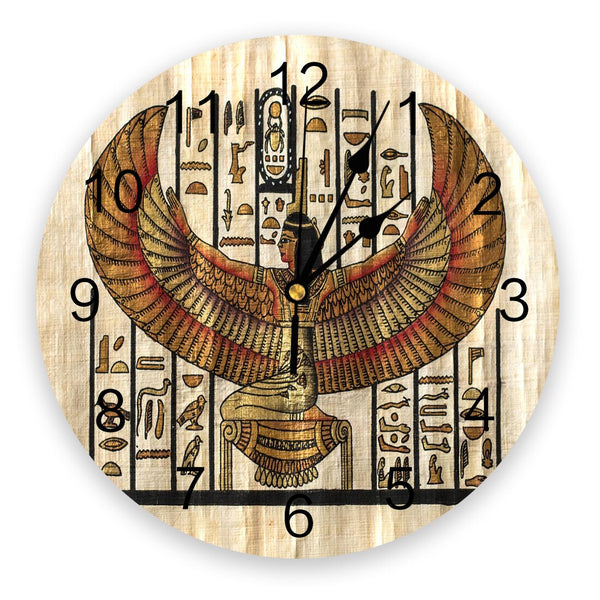 Egyptian Art Wall Clock-ToShay.org