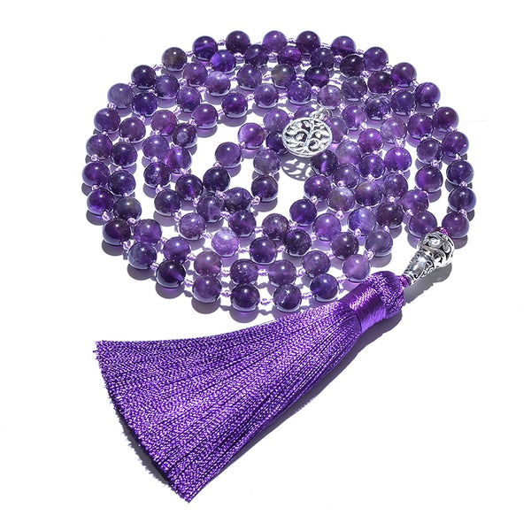 Purple Amethyst Prayer Beads-ToShay.org