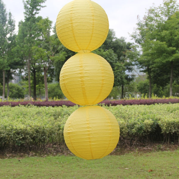 Yellow Paper Lanterns-ToShay.org