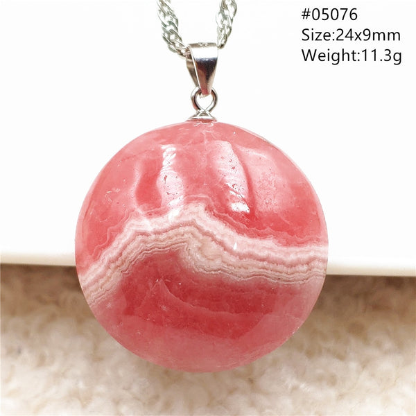 Red Rhodochrosite Pendant-ToShay.org