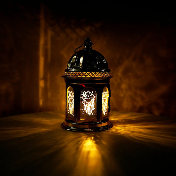 Moroccan LED Lantern-ToShay.org