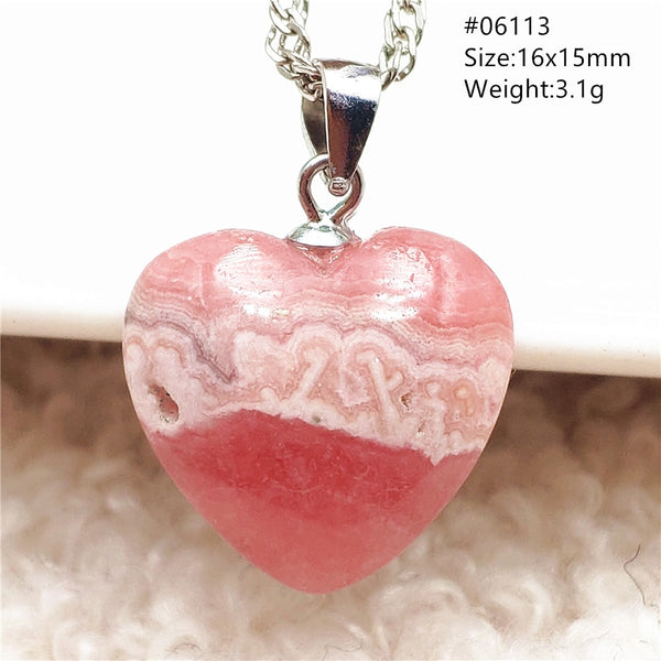 Red Rhodochrosite Pendant-ToShay.org