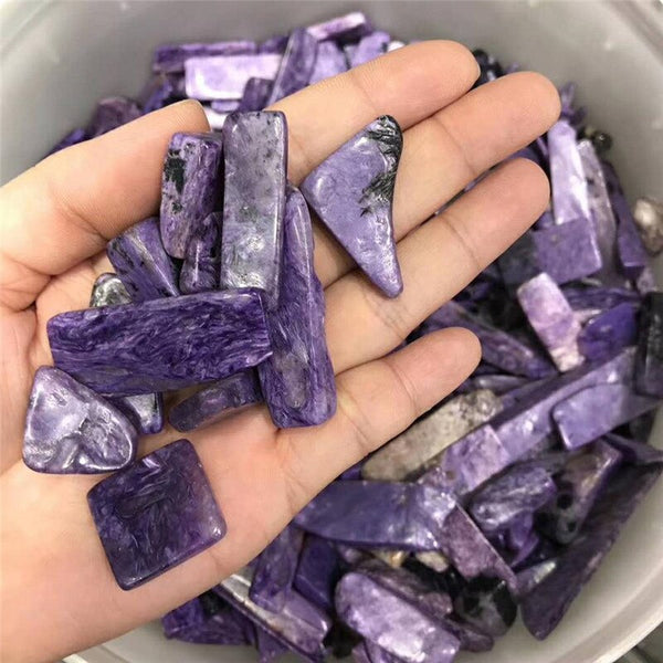 Purple Charoite Quartz Chips-ToShay.org