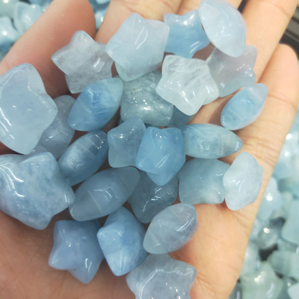 Blue Aquamarine Stars-ToShay.org