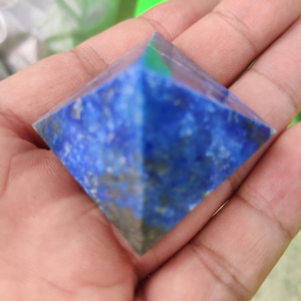 Blue Lapis Lazuli Pyramid-ToShay.org