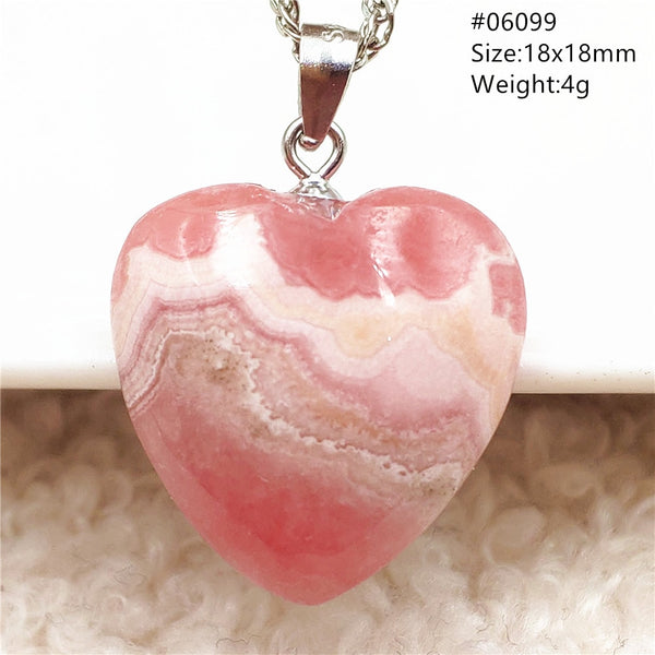 Red Rhodochrosite Pendant-ToShay.org