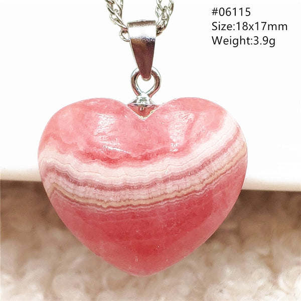 Red Rhodochrosite Pendant-ToShay.org