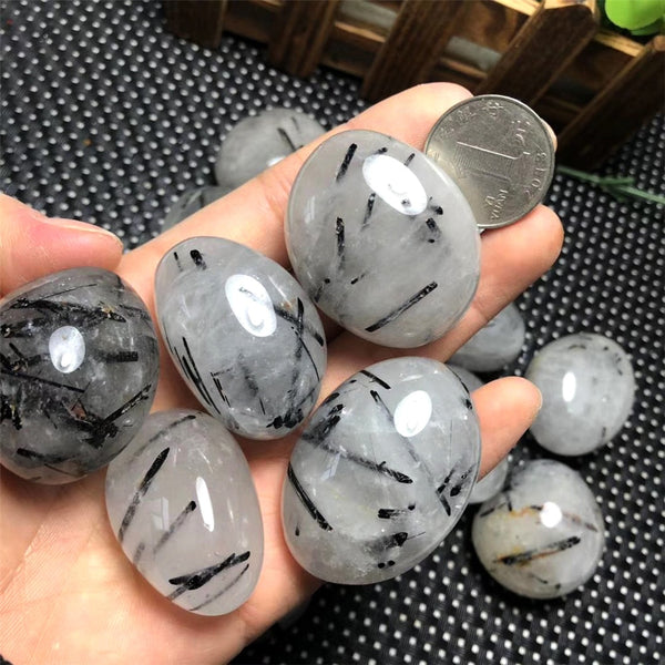 Black Rutilated Quartz Stones-ToShay.org