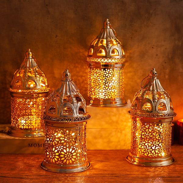 Moroccan LED Lantern-ToShay.org