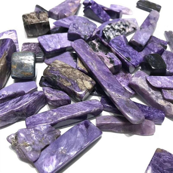 Purple Charoite Quartz Chips-ToShay.org