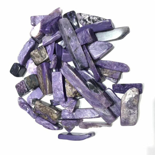 Purple Charoite Quartz Chips-ToShay.org