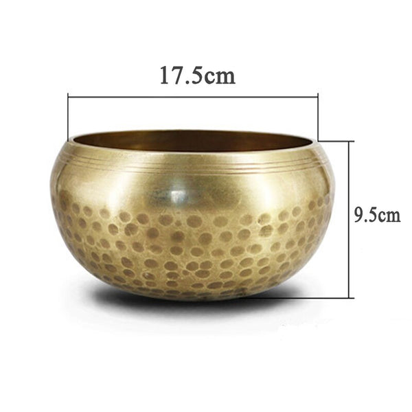 Tibetan Copper Singing Bowl-ToShay.org