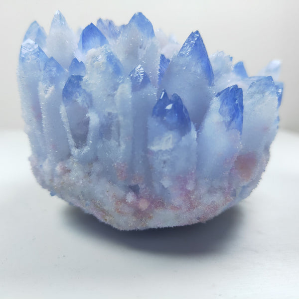 Blue Ghost Phantom Crystal Cluster-ToShay.org