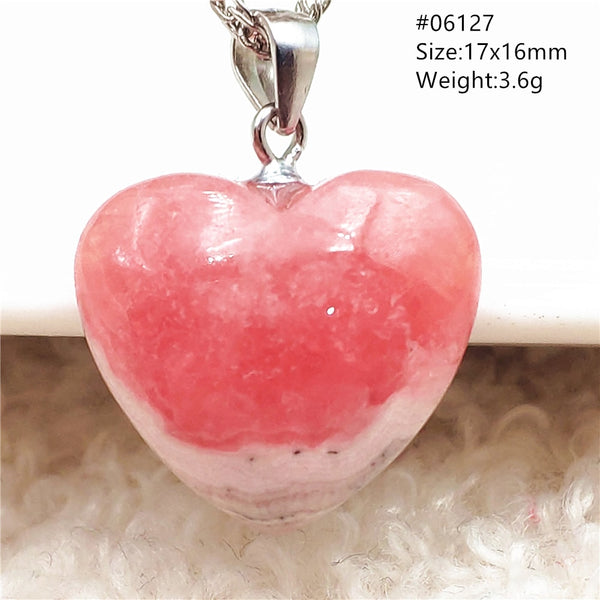 Red Rhodochrosite Pendant-ToShay.org