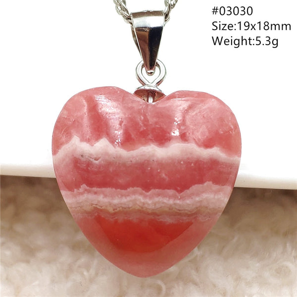 Red Rhodochrosite Pendant-ToShay.org