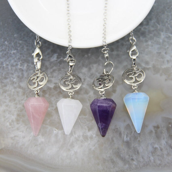 Mixed Crystal Dowsing Pendulums-ToShay.org