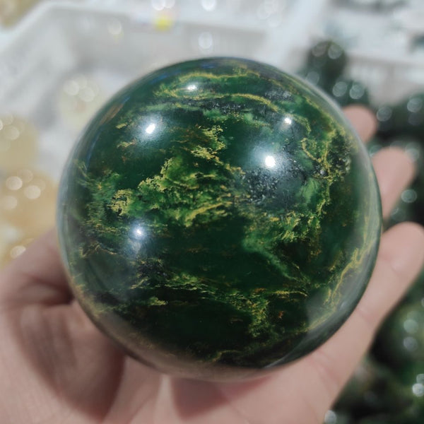 Green Emerald Ball-ToShay.org