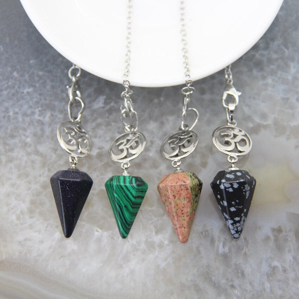 Mixed Crystal Dowsing Pendulums-ToShay.org