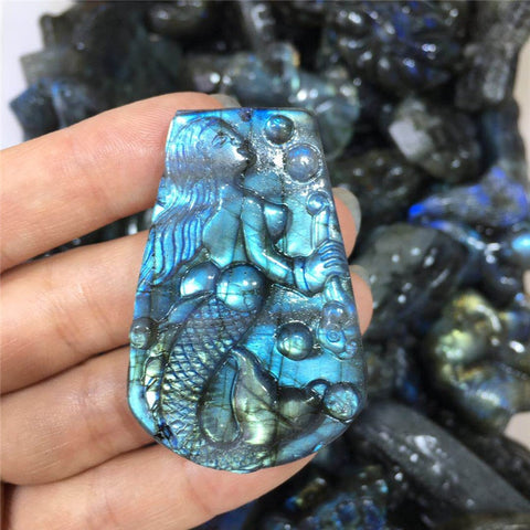 Blue Labradorite Mermaid-ToShay.org